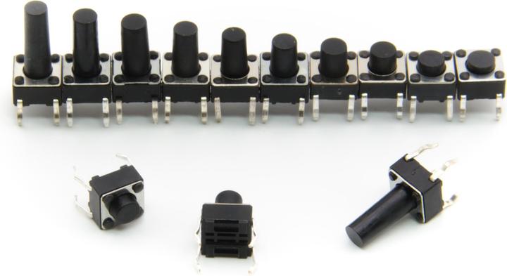 Produktbild Purecrea Taktile mini Drucktaster Set 200 Stück