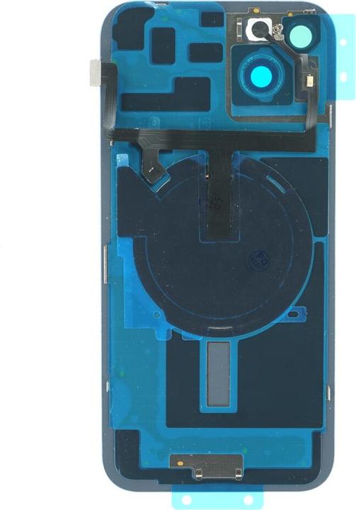 Actual product image OEM Rückglas + Camera Lens + Metallplatte + MagSafe + Wireless Charger Chip + Blitzlicht für iPhone 14 p (iPhone 14 Plus)