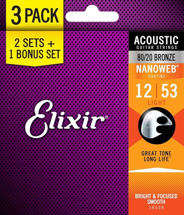Elixir 16539 (18 x, Guitar, 0.01")