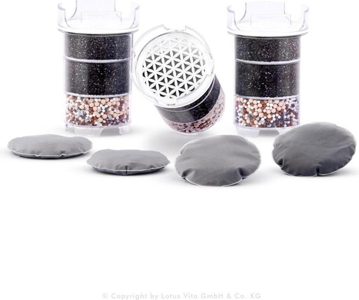 Lotus Vita Natura Plus Ersatzfilter inkl. 4 Kalkfilter-Pads (3 x)