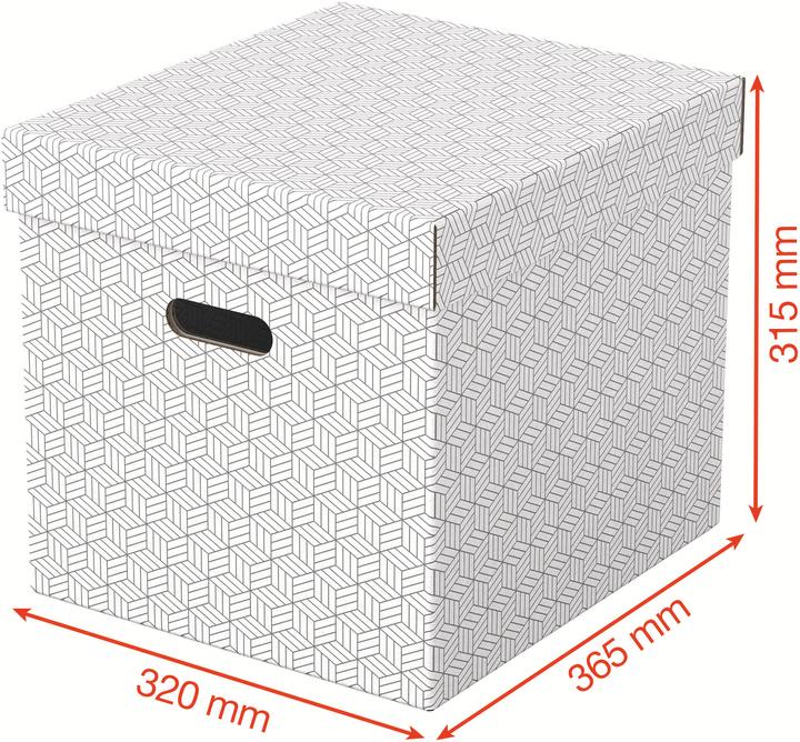 Image du produit Esselte HOME - Boîtes de rangement (36,5 x 32 x 31,5 cm)