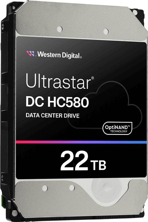 Produktbild WD Western by Ultrastar DC HC580 WUH722422ALE6L4 (22 TB, 3.5")