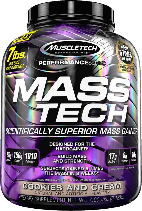 Produktbild Muscle Tech Mass Tech (Cookies & Cream, 1 Stk., 3200 g)