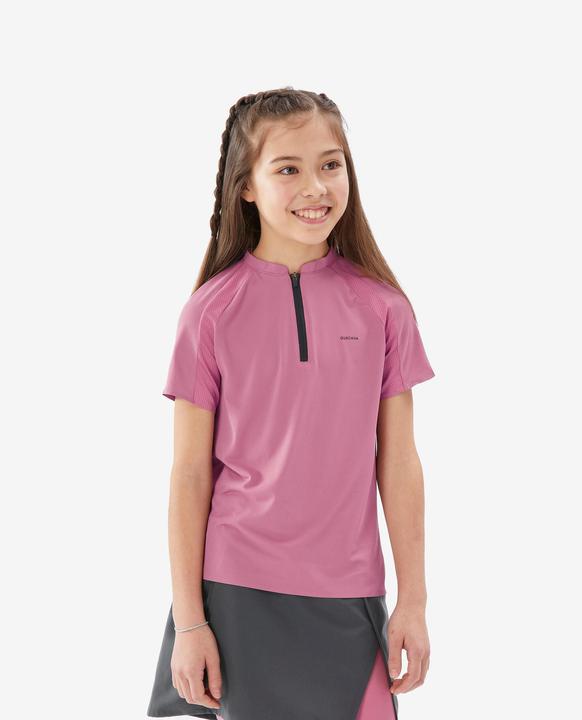 Image du produit Quechua T-shirt de randonnée enfant 7-15 ans, MH900 rose (8, 9, 10)