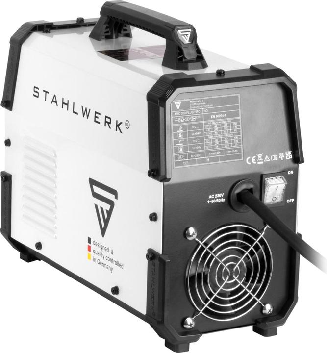 Actual product image Stahlwerk Welding machine ARC 200 Puls Pro MMA E Hand Lift TIG pulse function 200 A