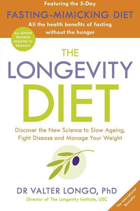 Immagine prodotto The Longevity Diet (Inglese, Valter Longo, 2018)