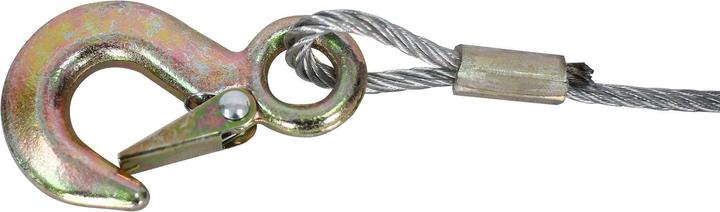 Immagine prodotto XPOtool Argano manuale a cavo 1500kg 4:1 8:1 28x24cm Argano a cavo 10m Argano a cavo forestale