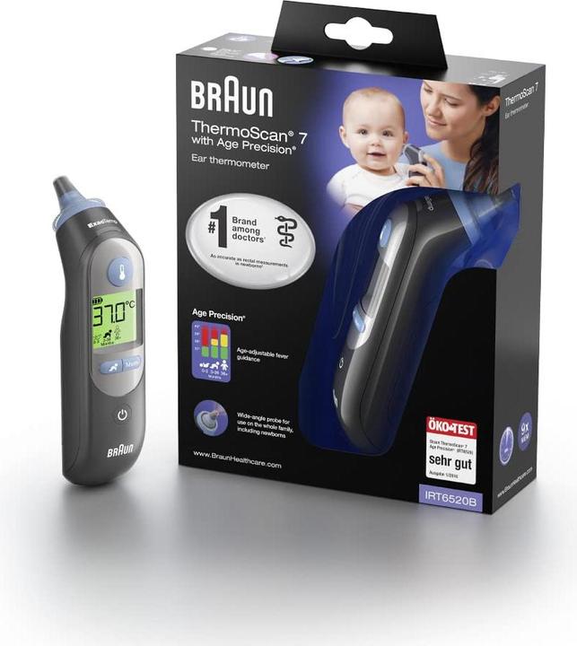 Actual product image Braun ThermoScan 7 (Ear)