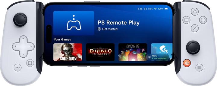Actual product image Backbone One Playstation Edition (Lightning) - 2nd Gen. (iOS)