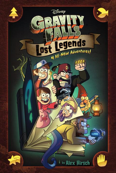 Produktbild Gravity Falls: Lost Legends (Englisch, Alex Hirsch, 2018)
