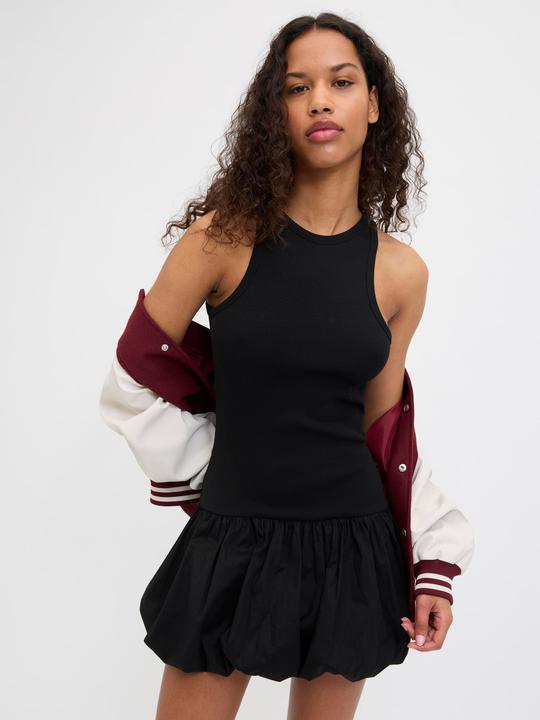 Actual product image JJXX Jxforest Str Sl Balloon Dress Jrs Ln (L)