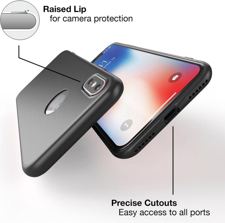 Immagine prodotto Nalia Custodia per cellulare a 360 gradi (Apple iPhone XS Max)