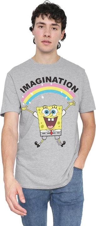 Immagine prodotto Spongebob Squarepants Simple Imagination Maglietta Uomo (L)