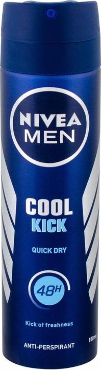 Nivea Men Uomini Cool Kick 48h (Getto vaporizzato, 150 ml)