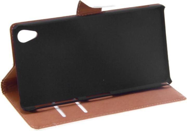 Actual product image NoName Slim Leather Book Case for Sony Xperia Z2 - white (Sony Xperia Z2)