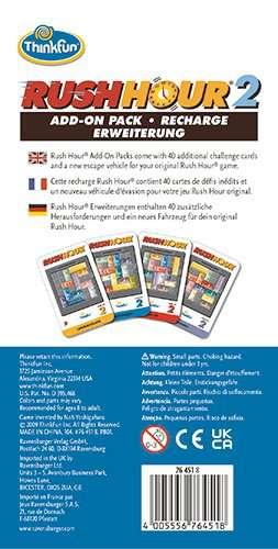 Immagine prodotto Thinkfun Rush Hour 2 Denkspiel-Erweiterungsset (Francese, Tedesco, Inglese)