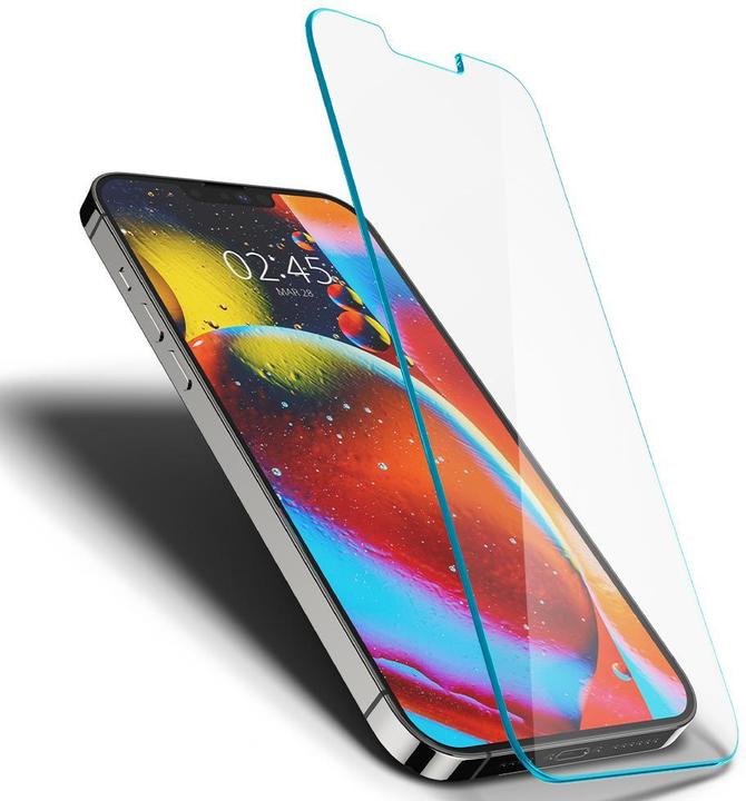 Actual product image Spigen Glas.tR EZ Fit (2 Piece, Apple iPhone 13, Apple iPhone 13 Pro)
