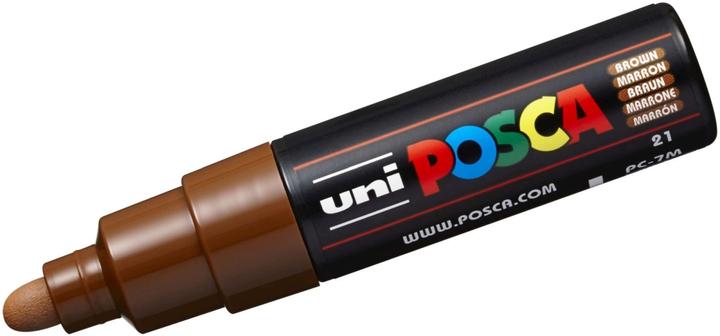 Immagine prodotto Posca Marchio PC-7M a punta tonda (Marrone, 5.50 mm, 1 x)