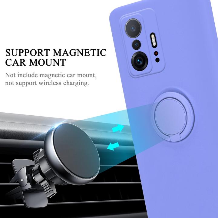 Produktbild Cadorabo TPU Liquid Ring Silicone Case Hülle für Xiaomi 11T / 11T PRO (Xiaomi 11T)