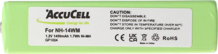 Produktbild AccuCell GP14M (1 Stk., Gerätespezifisch, 1450 mAh)