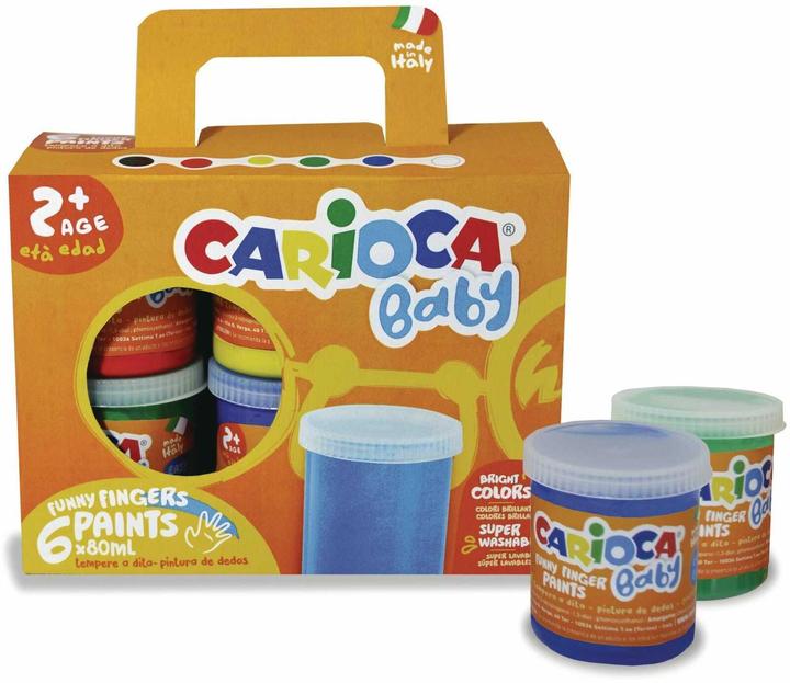 Carioca Finger stains (Multicoloured, 80 ml)