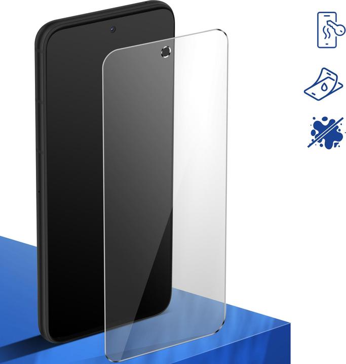 Actual product image 3MK SilverProtection+ screen protection film, screen protector film (1 Piece, Motorola Edge 40)
