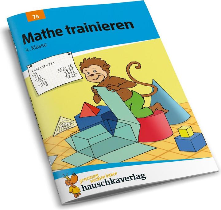 Produktbild Mathe trainieren 4. Klasse (Deutsch, Adolf Hauschka, 2021)