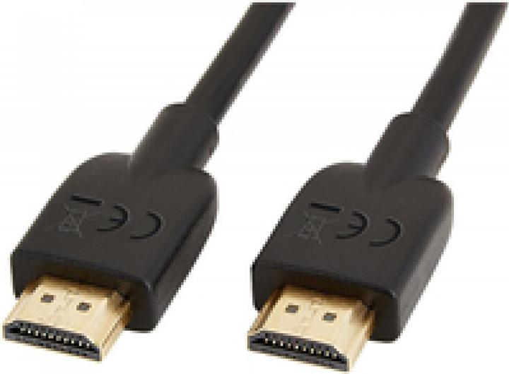 Produktbild Techly HDMI 4K 60Hz High Speed Anschlusskabel mit Ethernet schwarz 5m (5 m, HDMI)