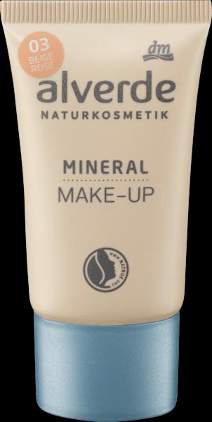 Produktbild dm alverde Mineral Make-up beige rosé 03 (Beige Rosé)