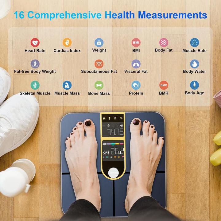 Image du produit Healthkeep Körperanalysewaage (180 kg)
