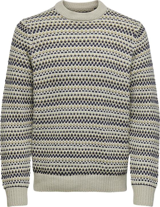 Produktbild Only & Sons ONSMUSA REG 3 STRUC CREW KNIT Strickpullover (M)