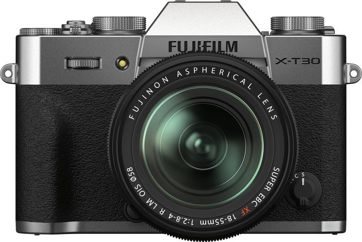 Produktbild Fujifilm X-T30 II + FUJINON XF 18-55mm F2.8-4 R LM OIS (Silber) (18 - 55 mm, 26.10 Mpx, APS-C / DX)