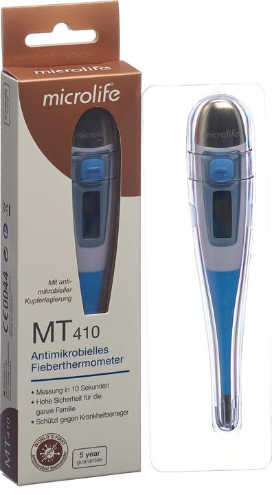 Image du produit Microlife Thermomètre antimicrobien MT410 (1 pc) (Sans contact)
