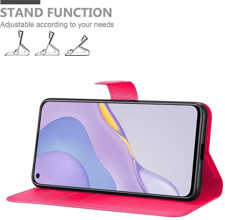 Actual product image Cadorabo Book with stand function cover (Huawei Nova 7 5G)