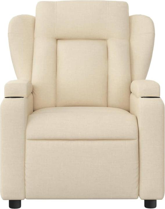 Produktbild VidaXL Massagesessel Creme Stoff,Farbe: Creme,Material: Stoff (100