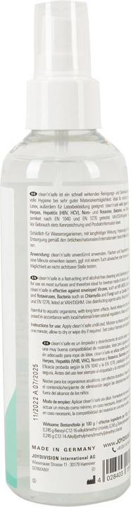 Actual product image Joydivision Clean & Safe (200 ml)