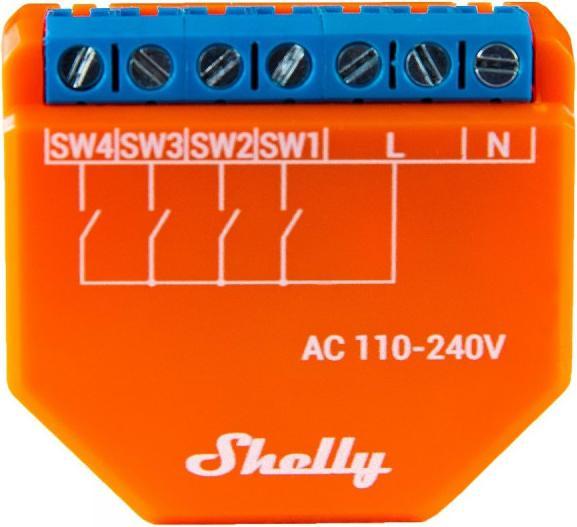 Actual product image Shelly WLAN button interface (Switch actuator)