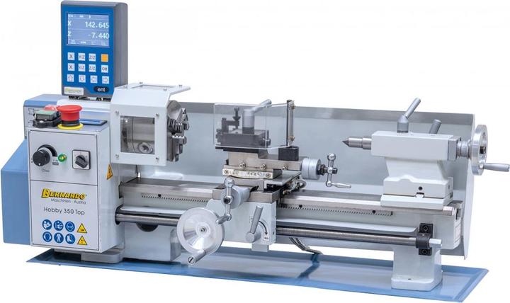 Bernardo Cantina Bernardo - Tischdrehmaschine Hobby 350 Top / 230 V, inkl. 2-Achs-Digitalanzeige DT 40