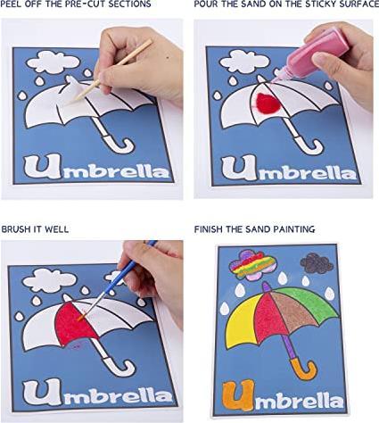 Produktbild Activity Board Sandbilder Bastelset für Kinder