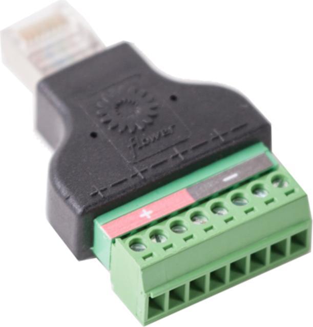 Actual product image Wantec Splitter 2wIP for 4 lines/only 5627 usable - Black
