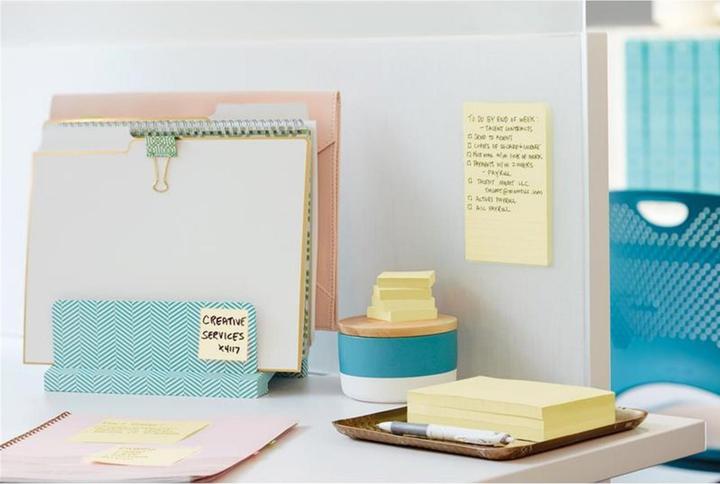 Actual product image Post-it Super Sticky (76 x 76 mm)