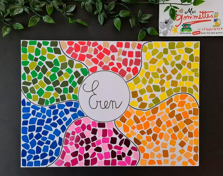 Actual product image Cléopâtre Sticker Set "Mosaic