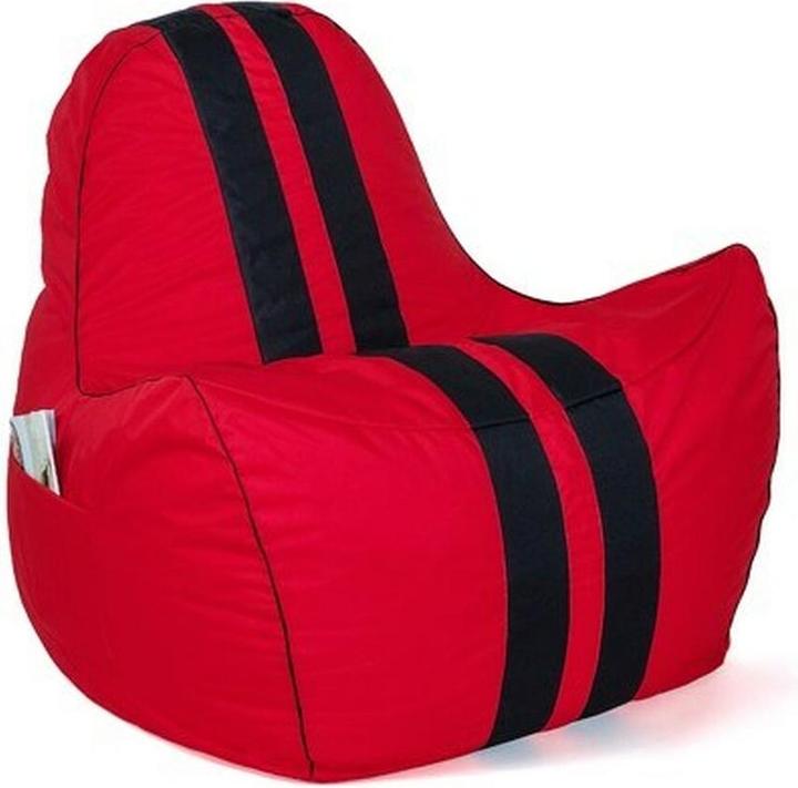 Image du produit Go Gift Ferrari rouge-noir Sako sac pouffe XXL 140 x 100 cm