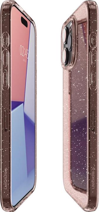 Actual product image Spigen Liquid Crystal Iphone 15 Pro Max Glitter Crystal (Apple iPhone 15 Pro Max)