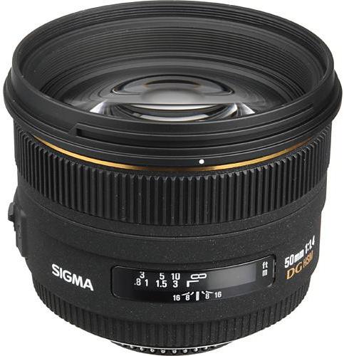 Sigma Objektiv 50mm f/1.4 EX DG HSM, Nikon (Nikon F, Vollformat)