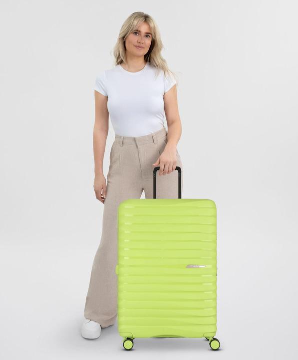 Immagine prodotto Jump Carrello Xwave a 4 ruote da 76 cm con piega ad espansione (105 l, XL (da 115l))