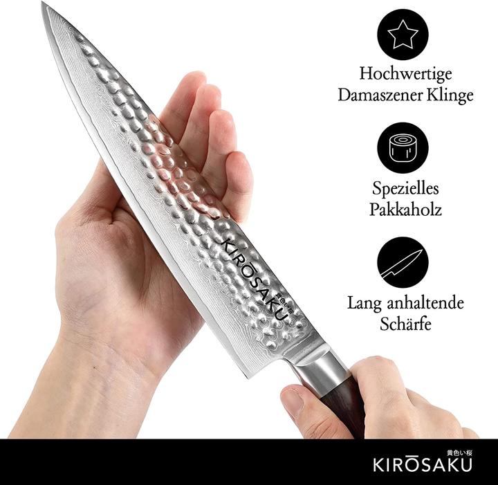 Produktbild Kirosaku Damastmesser 20cm (20 cm)
