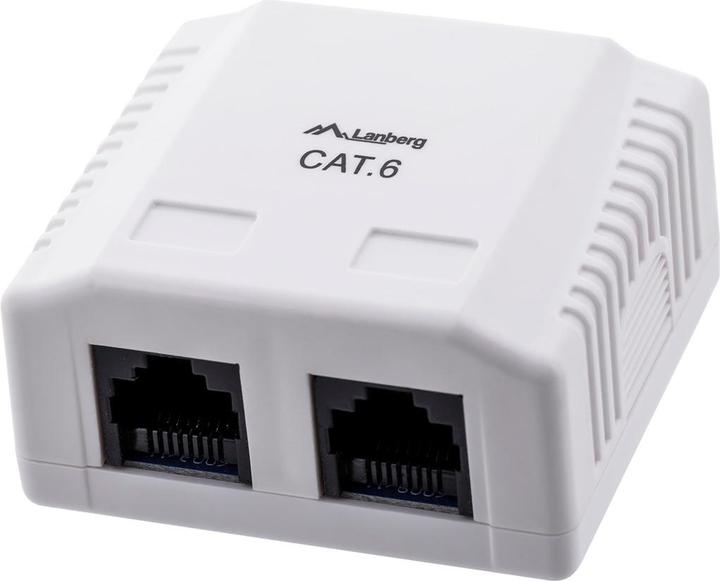Immagine prodotto Lanberg OU6-0002-W Presa RJ-45 Bianco