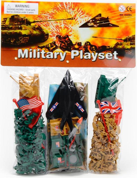Image du produit Sombo Set de jeu militaire (assorti) avec soldats