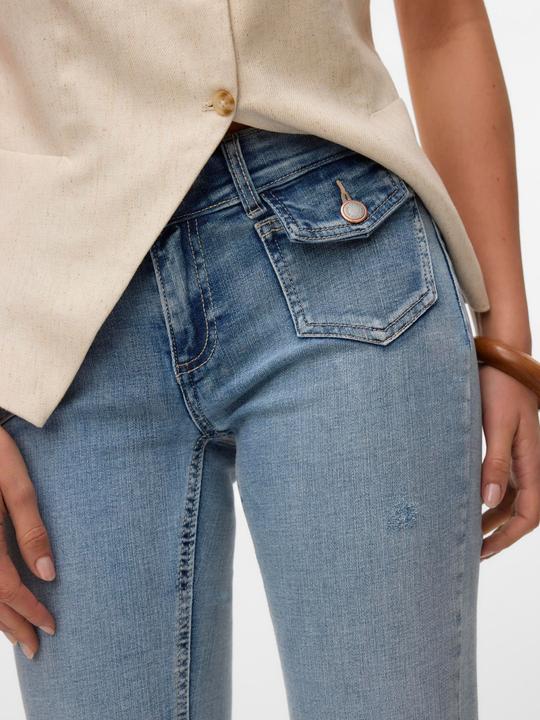 Actual product image Vero Moda VMJEAN Niedrige Taille Ausgestellt Jeans Ausgestellt (30)